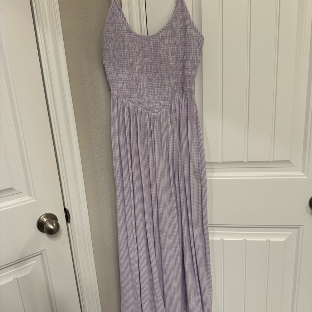 American Eagle Outfitters Lavender Maxi Dress